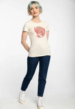 FJÄLLRÄVEN Arctic Fox- T-Shirt Print - Beige