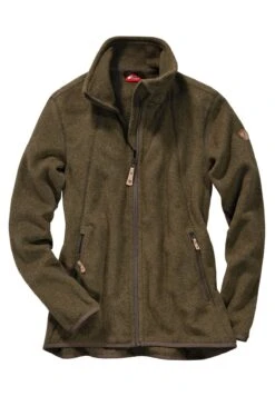 FJÄLLRÄVEN Stina - Fleecejas - Dunkeloliv -Fjällräven 13476cd7890443ee80fadd661495a52d