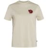 FJÄLLRÄVEN Fox Boxy Logo Bekleidung - T-Shirt Print - Chalk White