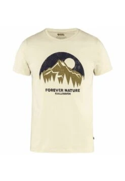 FJÄLLRÄVEN Nature- T-Shirt Print - Chalk White