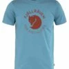 FJÄLLRÄVEN For Outfitters HerrenFox Kurzarm - T-Shirt Print - Blau