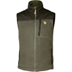FJÄLLRÄVEN Fjällräven Buck Fleece Vest - Laurel Green-deep Forest