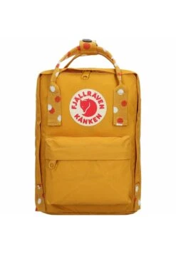 FJÄLLRÄVEN Kanken Mini City - Rugzak - Ochre/Confetti Pattern