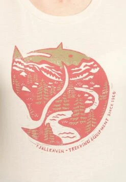 FJÄLLRÄVEN Arctic Fox- T-Shirt Print - Beige -Fjällräven 61a824192641433996ed2f915e3a9e98