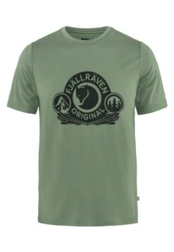 FJÄLLRÄVEN T-Shirt Print - Patina Green -Fjällräven 6a2585a4996e46babf02d4a2fb606e56