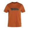 FJÄLLRÄVEN Logo - T-Shirt Print - Braun