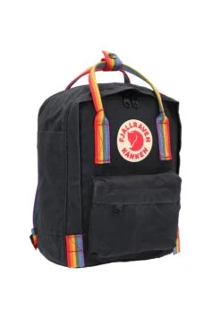FJÄLLRÄVEN Kanken Rainbow Mini City- Rugzak - Black/Rainbow -Fjällräven 88c3afd6dcf04de89c9c14fd66244262