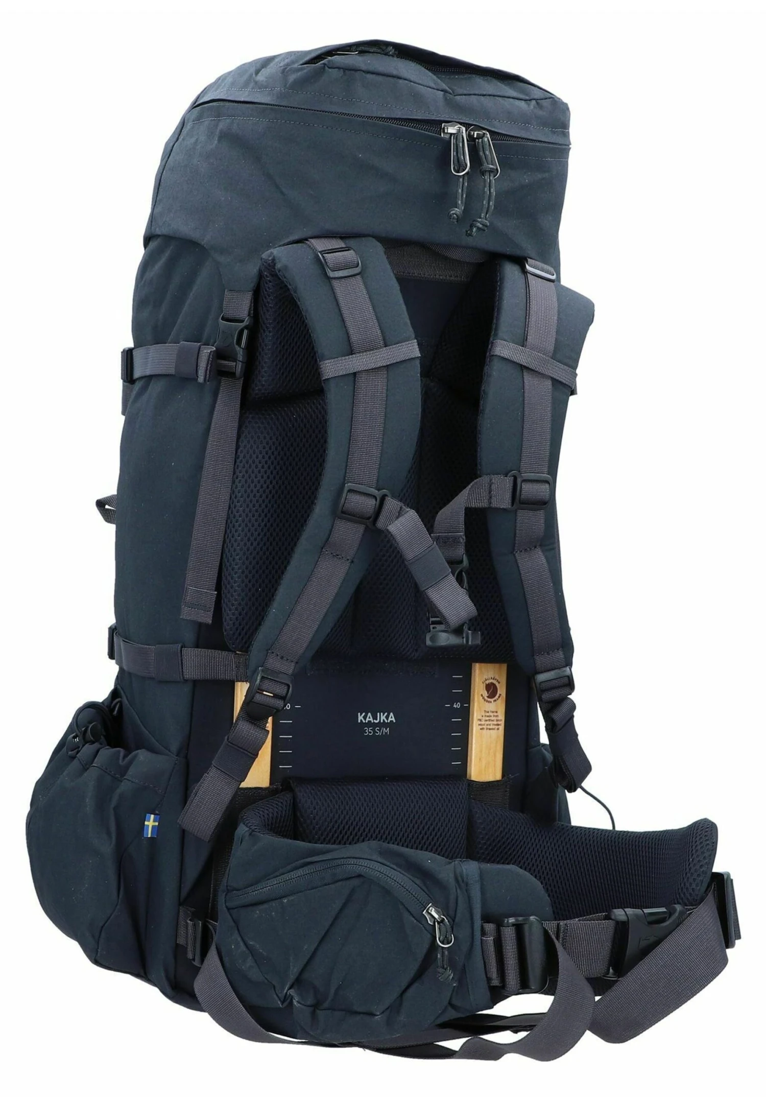 FJÄLLRÄVEN Kajka 35 S-M 60 Cm - Backpack - Coal Black 2 FJÄLLRÄVEN Kajka 35 S-M 60 Cm - Backpack - Coal Black - Afbeelding 2