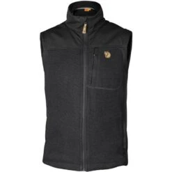 FJÄLLRÄVEN Fjällräven Buck Fleece Vest - Graphite/black