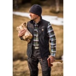 FJÄLLRÄVEN Fjällräven Buck Fleece Vest - Graphite/black 6 FJÄLLRÄVEN Fjällräven Buck Fleece Vest - Graphite/black -Fjällräven 98650 02 d 161334 1