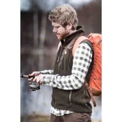 FJÄLLRÄVEN Fjällräven Buck Fleece Vest - Laurel Green-deep Forest -Fjällräven 98650 03 d 161335