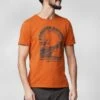 FJÄLLRÄVEN Equipment - T-Shirt Print - Sunset Orange