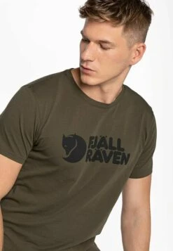 FJÄLLRÄVEN T-Shirt Print - Green -Fjällräven a71b133dbd9542da9a262c1075e86404