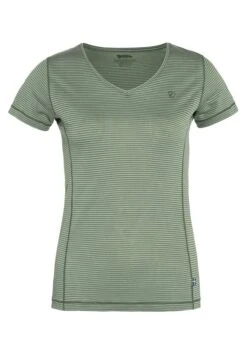 FJÄLLRÄVEN Abisko Cool - T-Shirt Print - Grün