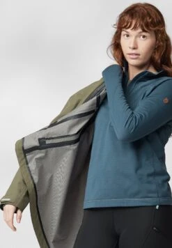 FJÄLLRÄVEN Abisko Lite Half Zip - Fleece Trui - Indigo Blue -Fjällräven b82284e87a76436097766533f11377f7