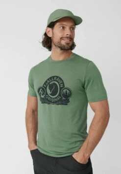 FJÄLLRÄVEN T-Shirt Print - Patina Green