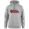FJÄLLRÄVEN Logo- Hoodie - Grey Melange