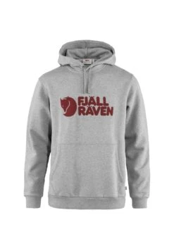 FJÄLLRÄVEN Logo- Hoodie - Grey Melange