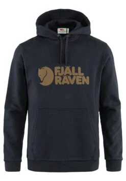 FJÄLLRÄVEN Logo- Hoodie - Dark Navy