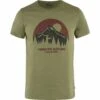 FJÄLLRÄVEN Nature- T-Shirt Print - Green