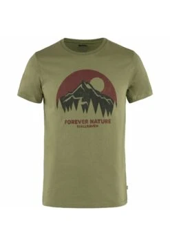 FJÄLLRÄVEN Nature- T-Shirt Print - Green