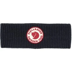 FJÄLLRÄVEN Fjällräven 1960 Logo Hoofdband - Dark Navy -Fjällräven fjaellraeven 1960 logo headband dark navy 3 1253990