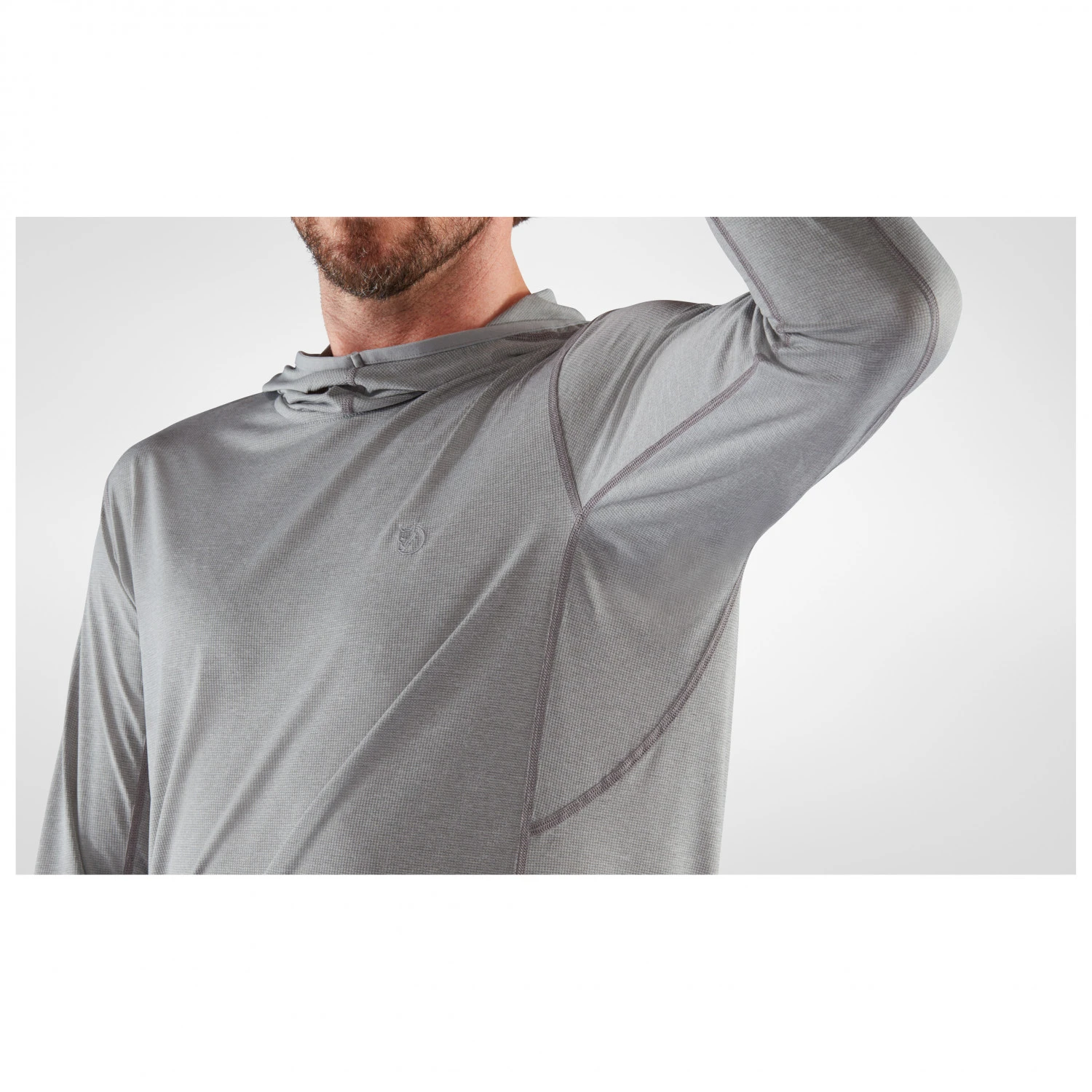 FJÄLLRÄVEN Abisko Sun-Hoodie - Sportshirt 2 FJÄLLRÄVEN Abisko Sun-Hoodie - Sportshirt - Afbeelding 2