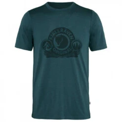 FJÄLLRÄVEN Abisko Wool Classic S/S - Merinoshirt -Fjällräven fjaellraeven abisko wool classic s s merinoshirt 2