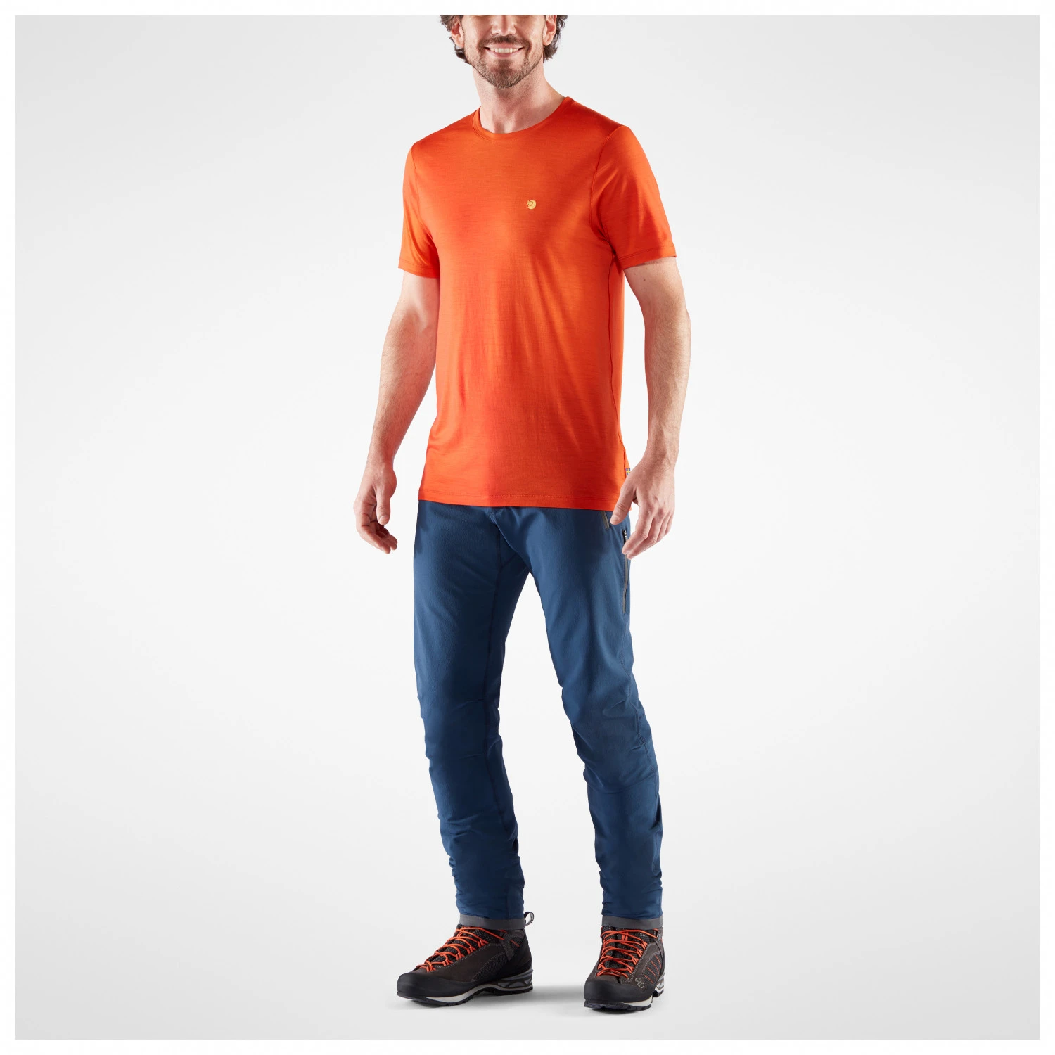 FJÄLLRÄVEN Bergtagen Thinwool S/S - Merino-ondergoed 5 FJÄLLRÄVEN Bergtagen Thinwool S/S - Merino-ondergoed - Afbeelding 5