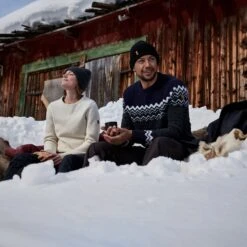 FJÄLLRÄVEN Fjällräven Byron Thin Gebreide Muts - Deep Sea -Fjällräven fjaellraeven byron hat thin deep sea 2 1505858