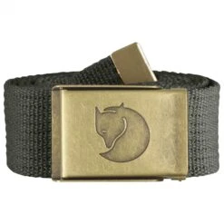 FJÄLLRÄVEN Canvas Brass Belt 4 Cm - Riem -Fjällräven fjaellraeven canvas brass belt 4 cm riem 2