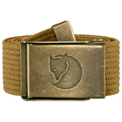 FJÄLLRÄVEN Canvas Brass Belt 4 Cm - Riem