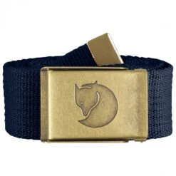 FJÄLLRÄVEN Canvas Brass Belt 4 Cm - Riem -Fjällräven fjaellraeven canvas brass belt 4 cm riem 3