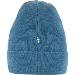 FJÄLLRÄVEN Fjällräven Classic Knit Gebreide Muts - Dawn Blue -Fjällräven fjaellraeven classic knit hat dawn blue 4 1506168