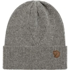 FJÄLLRÄVEN Fjällräven Directional Rib Gebreide Muts - Grey -Fjällräven fjaellraeven directional rib beanie 3 1028255