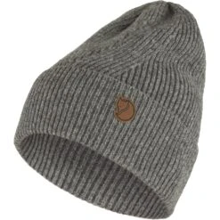 FJÄLLRÄVEN Fjällräven Directional Rib Gebreide Muts - Grey