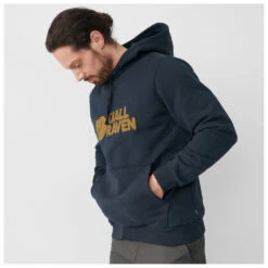 FJÄLLRÄVEN Fjällräven Logo Hoodie - Hoodie -Fjällräven fjaellraeven fjaellraeven logo hoodie hoodie detail 5
