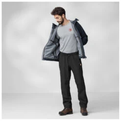 FJÄLLRÄVEN HC Hydratic Trail Trousers - Regenbroek -Fjällräven fjaellraeven hc hydratic trail trousers regenbroek detail 3