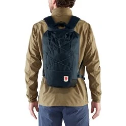 FJÄLLRÄVEN Fjällräven High Coast Rolltop 26 Rugzak - Patina Green -Fjällräven fjaellraeven high coast rolltop 26 backpack patina green 9 1420500