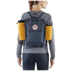 FJÄLLRÄVEN Fjällräven Kånken Fleszak - Navy -Fjällräven fjaellraeven kanken bottle pocket navy 2 935073 1548244 2
