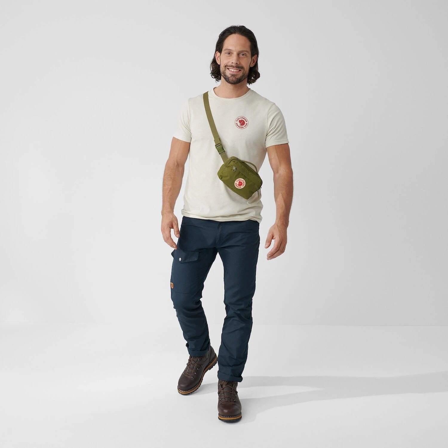 FJÄLLRÄVEN Fjällräven Kånken Heuptasje - Arctic Green 8 FJÄLLRÄVEN Fjällräven Kånken Heuptasje - Arctic Green - Afbeelding 8