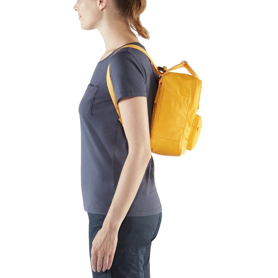 FJÄLLRÄVEN Fjällräven Kånken Mini Rugzak - Foliage Green-peach Sand 10 FJÄLLRÄVEN Fjällräven Kånken Mini Rugzak - Foliage Green-peach Sand - Afbeelding 10