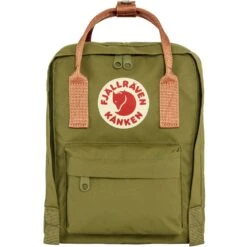 FJÄLLRÄVEN Fjällräven Kånken Mini Rugzak - Foliage Green-peach Sand 14 FJÄLLRÄVEN Fjällräven Kånken Mini Rugzak - Foliage Green-peach Sand -Fjällräven fjaellraeven kanken mini backpack foliage green peach sand 2 1464819