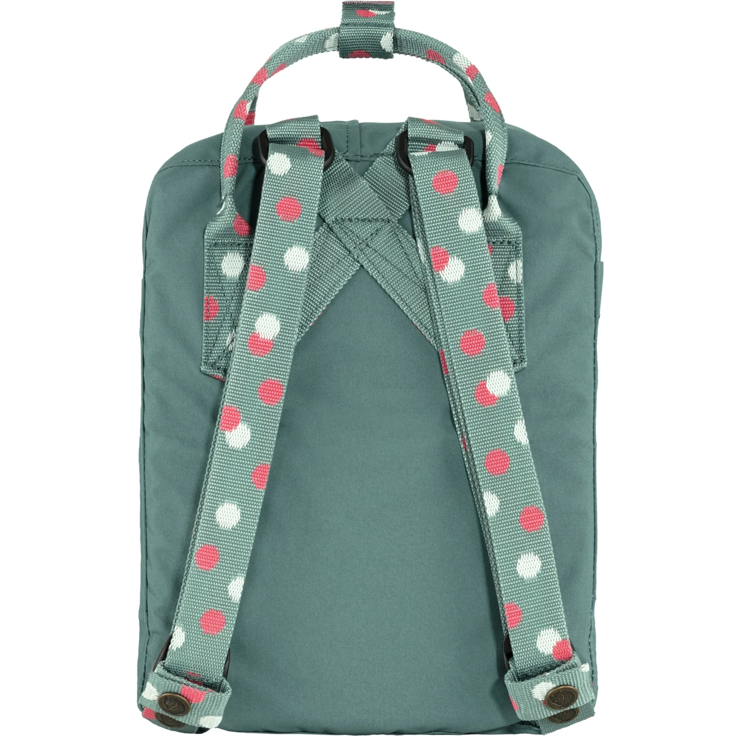 FJÄLLRÄVEN Fjällräven Kånken Mini Rugzak - Frost Green/confetti Pattern 4 FJÄLLRÄVEN Fjällräven Kånken Mini Rugzak - Frost Green/confetti Pattern - Afbeelding 4