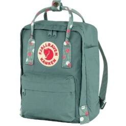 FJÄLLRÄVEN Fjällräven Kånken Mini Rugzak - Frost Green/confetti Pattern