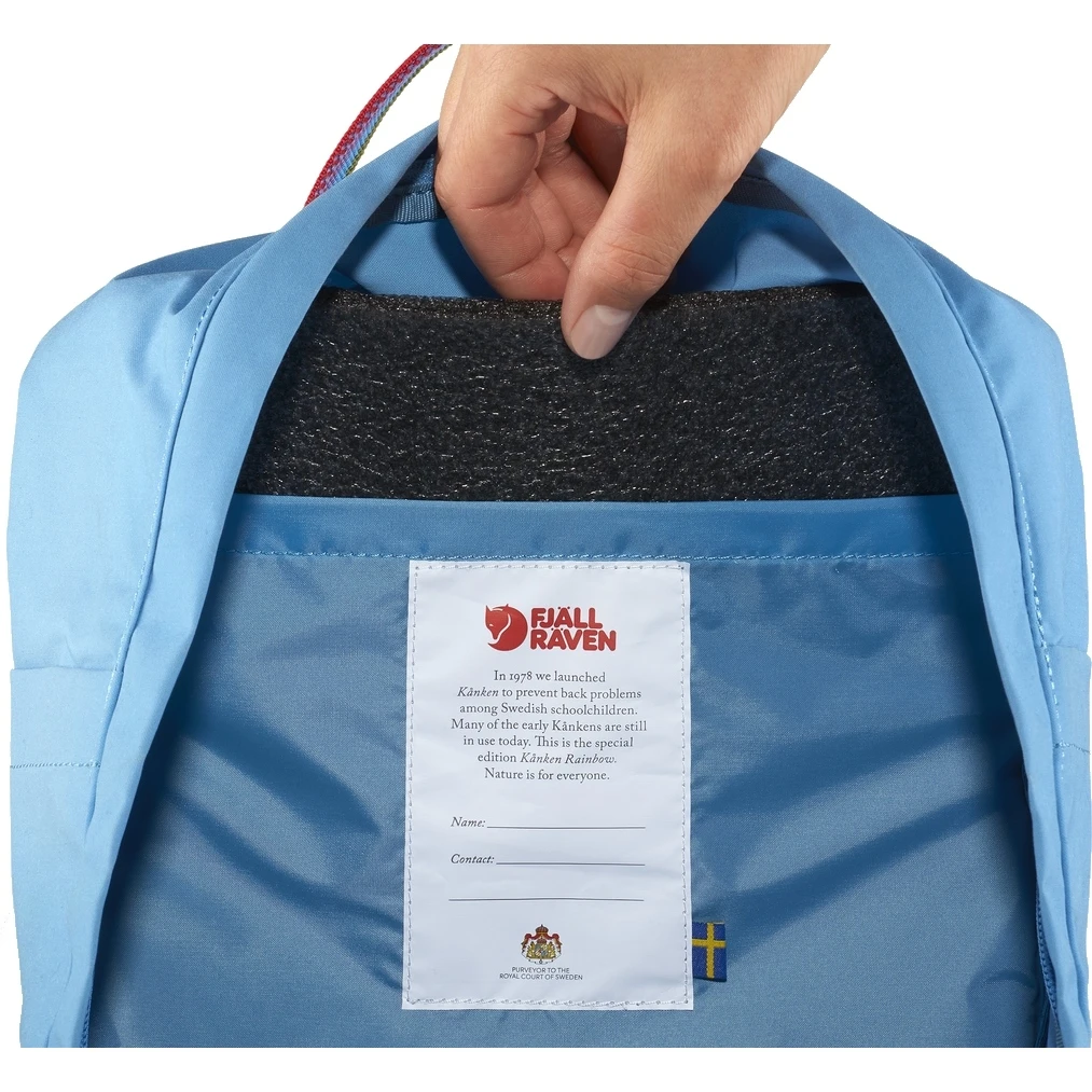 FJÄLLRÄVEN Fjällräven Kånken Rainbow Rugzak - Cobalt Blue 5 FJÄLLRÄVEN Fjällräven Kånken Rainbow Rugzak - Cobalt Blue - Afbeelding 5