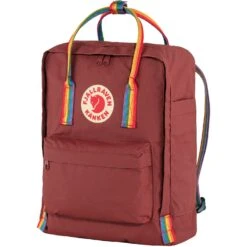 FJÄLLRÄVEN Fjällräven Kånken Rainbow Rugzak - Ox Red 17 FJÄLLRÄVEN Fjällräven Kånken Rainbow Rugzak - Ox Red -Fjällräven fjaellraeven kanken rainbow backpack ox red rainbow pattern 13 1352721