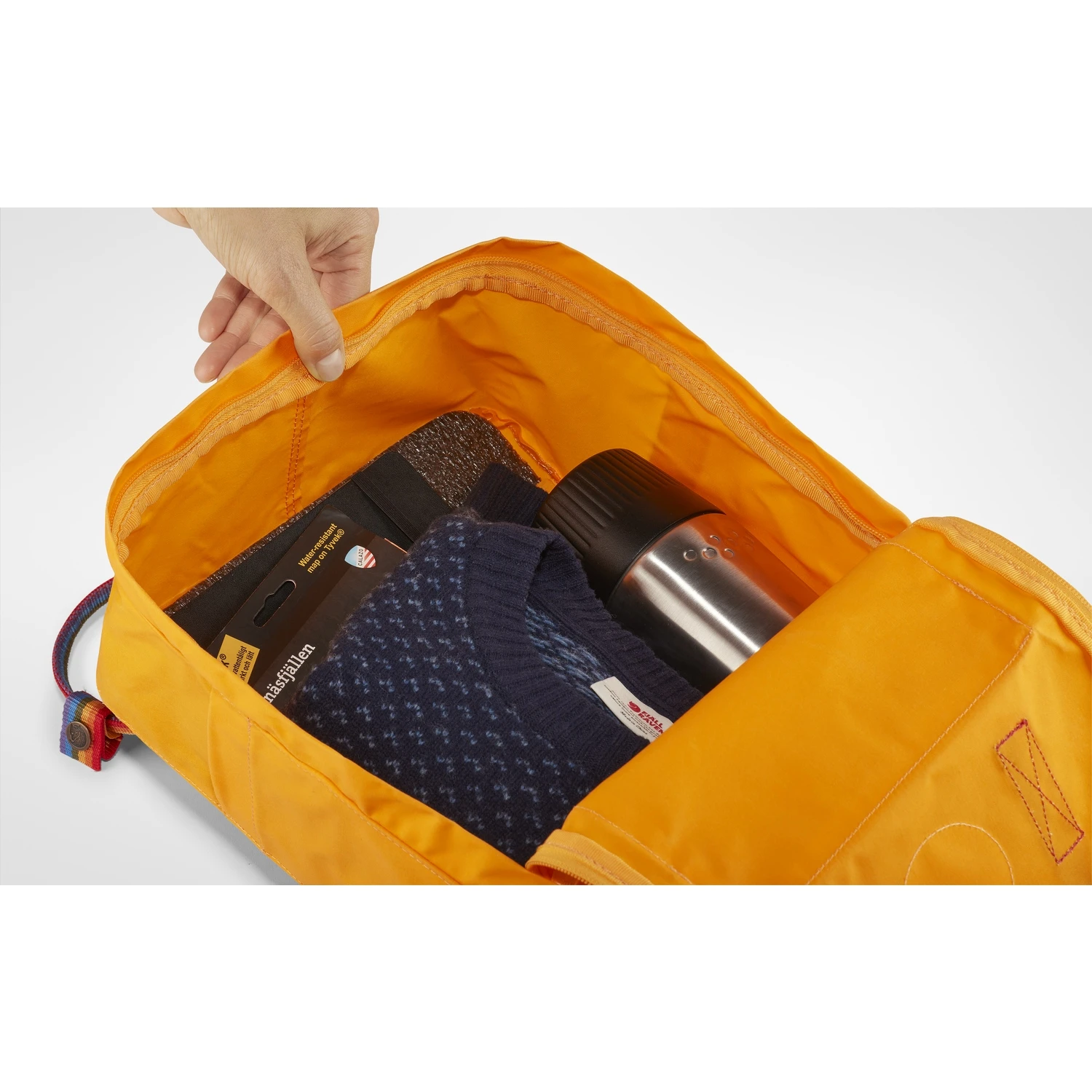 FJÄLLRÄVEN Fjällräven Kånken Rainbow Rugzak - Ox Red 8 FJÄLLRÄVEN Fjällräven Kånken Rainbow Rugzak - Ox Red - Afbeelding 8