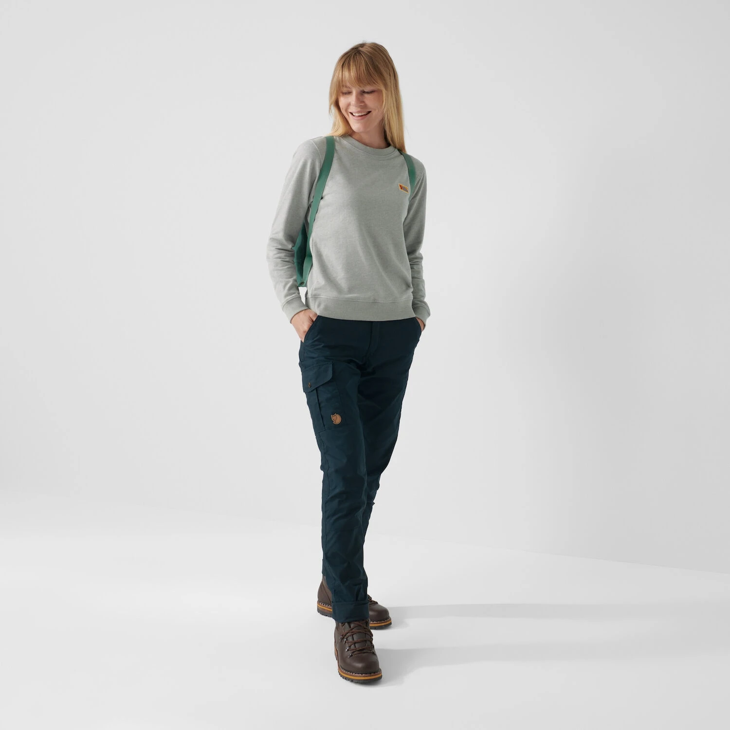 FJÄLLRÄVEN Fjällräven Kånken Rugzak - Arctic Green/spicy Orange 13 FJÄLLRÄVEN Fjällräven Kånken Rugzak - Arctic Green/spicy Orange - Afbeelding 13