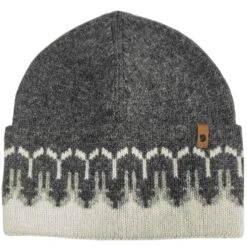FJÄLLRÄVEN Fjällräven Övik Path Knit Beanie - Chalk White-grey